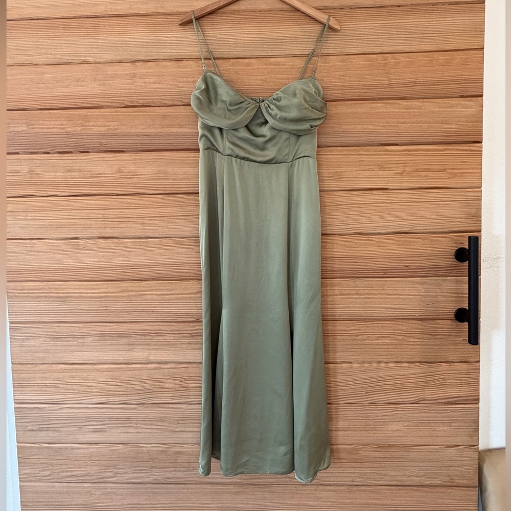 Reformation Hensley Silk Dress - Picture 2 of 7